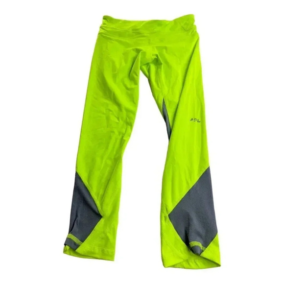APL Neon Yellow Capri Leggings - Picture 9 of 9